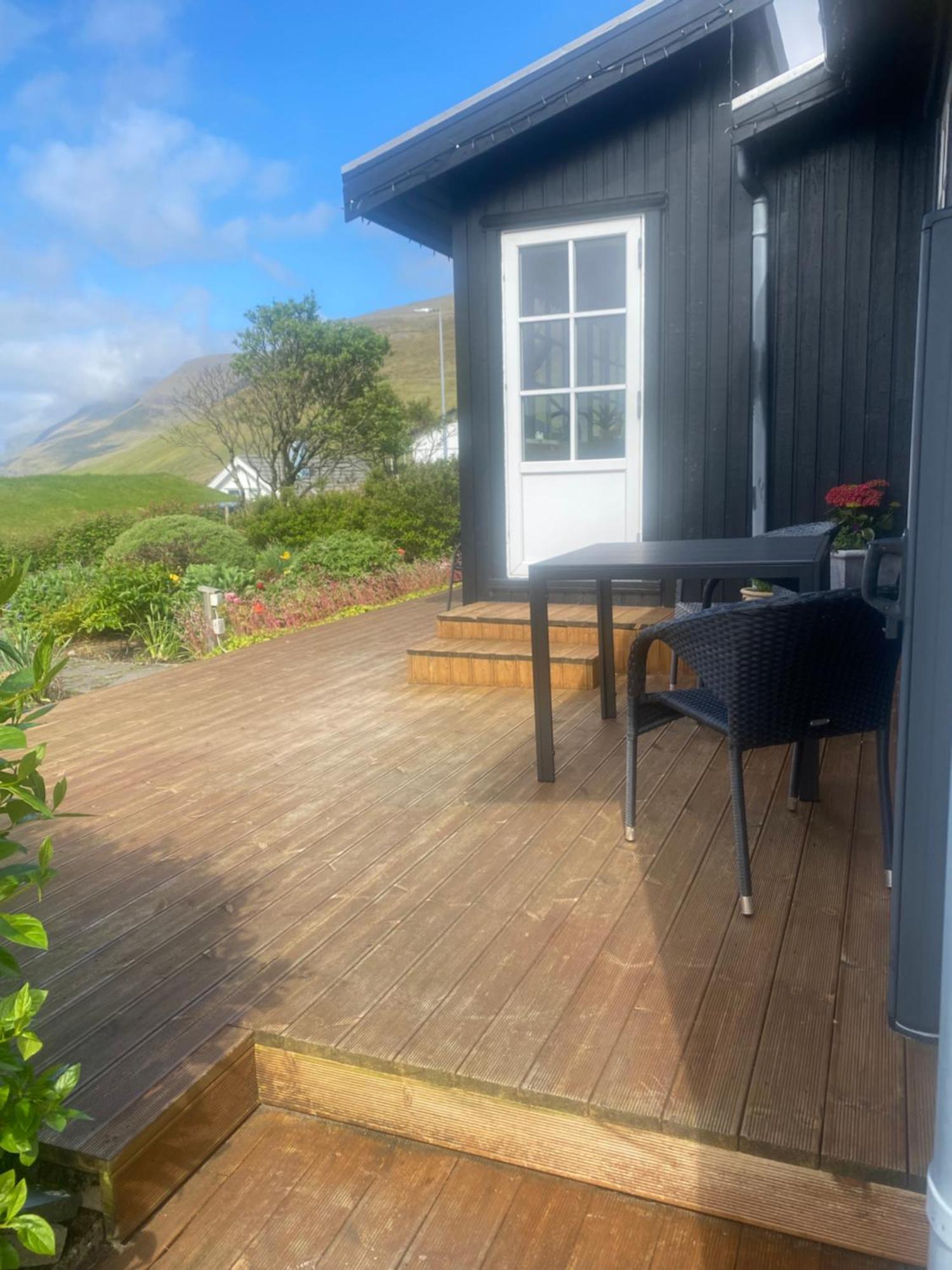 הוילה Sørvágur Cosy House With Stunning View מראה חיצוני תמונה
